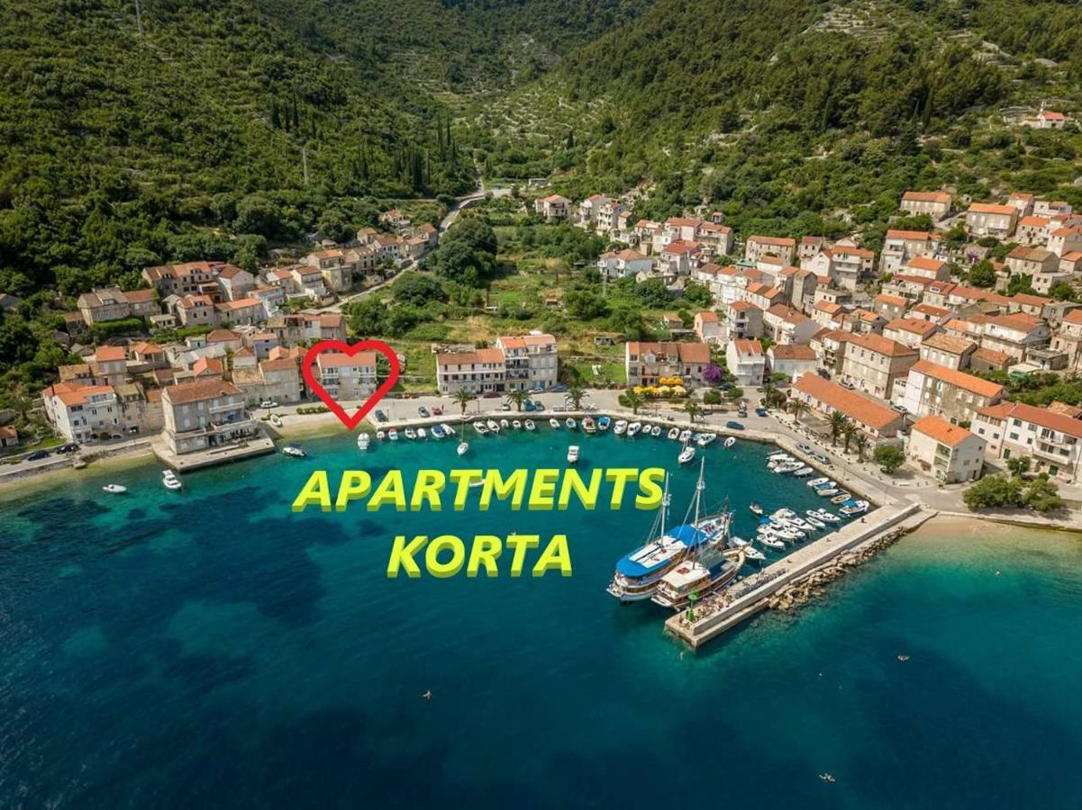 Apartments Korta Račišće Dış mekan fotoğraf