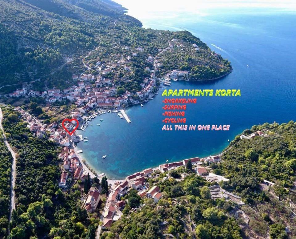 Apartments Korta Račišće Dış mekan fotoğraf